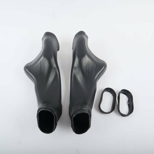 For Suzuki GSXR1000 2005-2006 Unpainted Raw Black ABS Ram Air Intake Tube Ducts