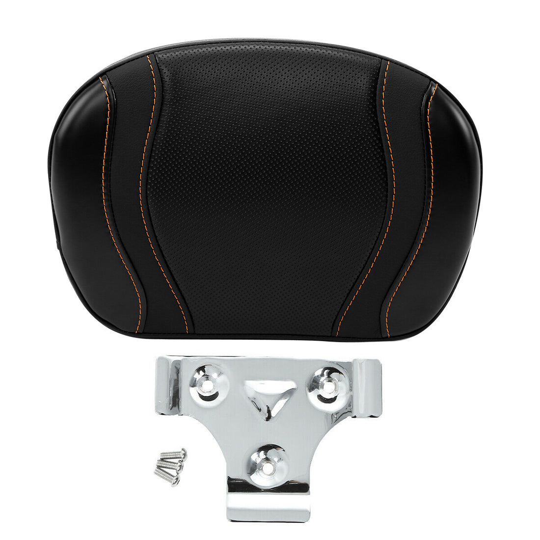 Sissy Bar Passenger Backrest Pad Fit For Harley Touring Road King Street Glide