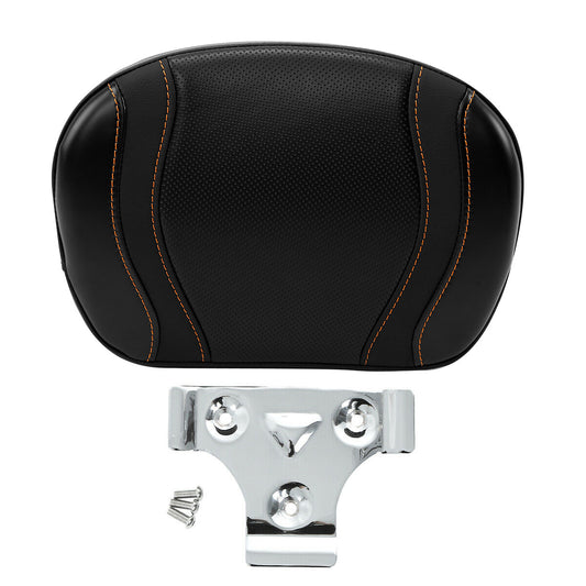 Sissy Bar Passenger Backrest Pad Fit For Harley Touring Road King Street Glide