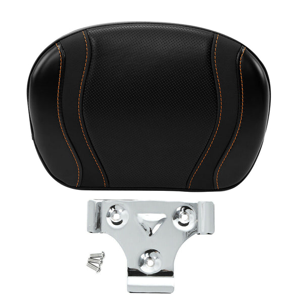 Sissy Bar Passenger Backrest Pad Fit For Harley Touring Road King Street Glide