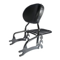 Backrest Sissy Bar W/ Luggage Rack Fit For Indian Chief Dark Horse 16-18 Black