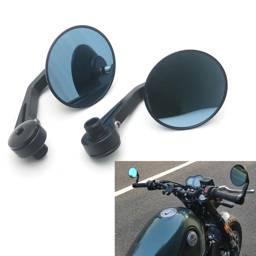 CNC Handlebar end Side Mirror W/ thread inside For Benelli 502c 752s BN600 BN300
