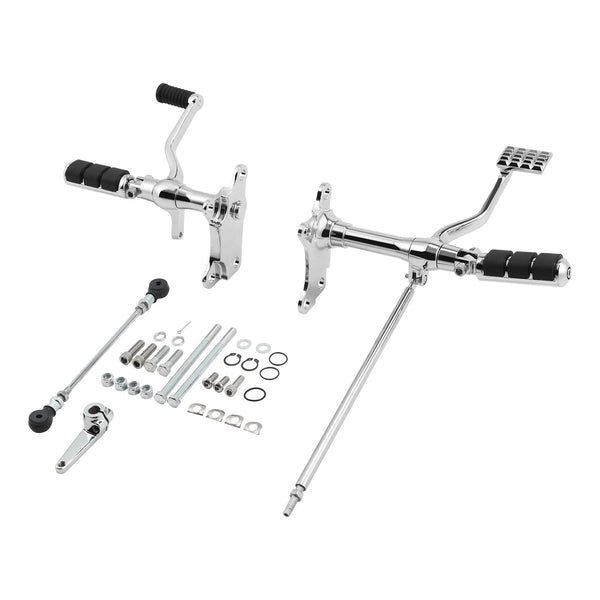 Forward Control Pegs Lever Linkage Fit For Harley Sportster XL1200 883 1991-2003