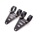 41mm-43mm Motorcycle Black Metal Headlight Fork Mount Bracket Clamp Custom Bike