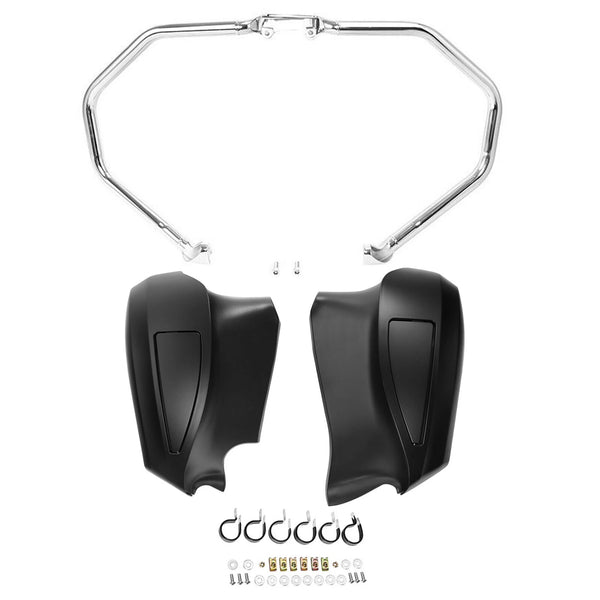 Highway Engine Guard Crash Bar Lower Fairing Fit For Indian Roadmaster 2014-2023