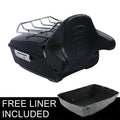 King Trunk Luggage Rack Backrest Fit For Harley Davidson Street Glide 2014-2025