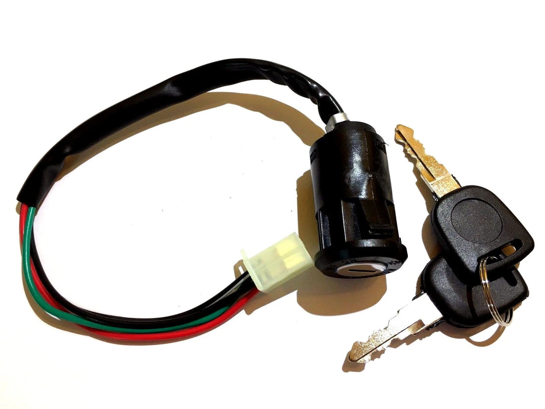 Interruptor DE Llave DE Encendido DE 4 Cables Pit Dirt Bike Ciclomotor Scooter