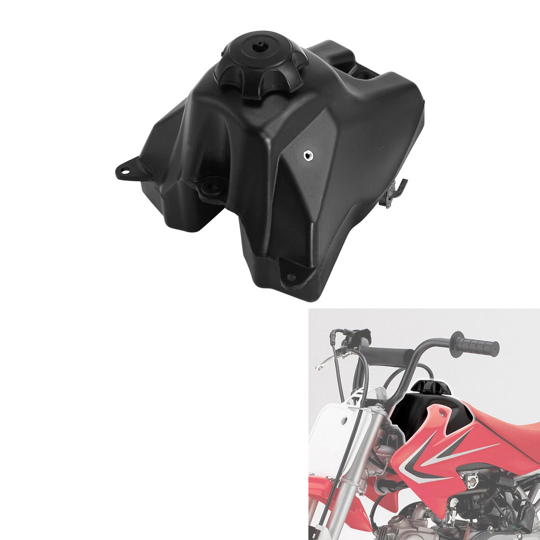 Fuel Gas Tank w/ Petcock & Cap Fit For Honda XR Crf XR50 CRF50 Pit Dirt Bike New
