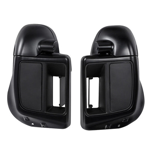 Lower Vented Fairing Fit For Harley Touring Street Glide 2014-2024 Black Denim