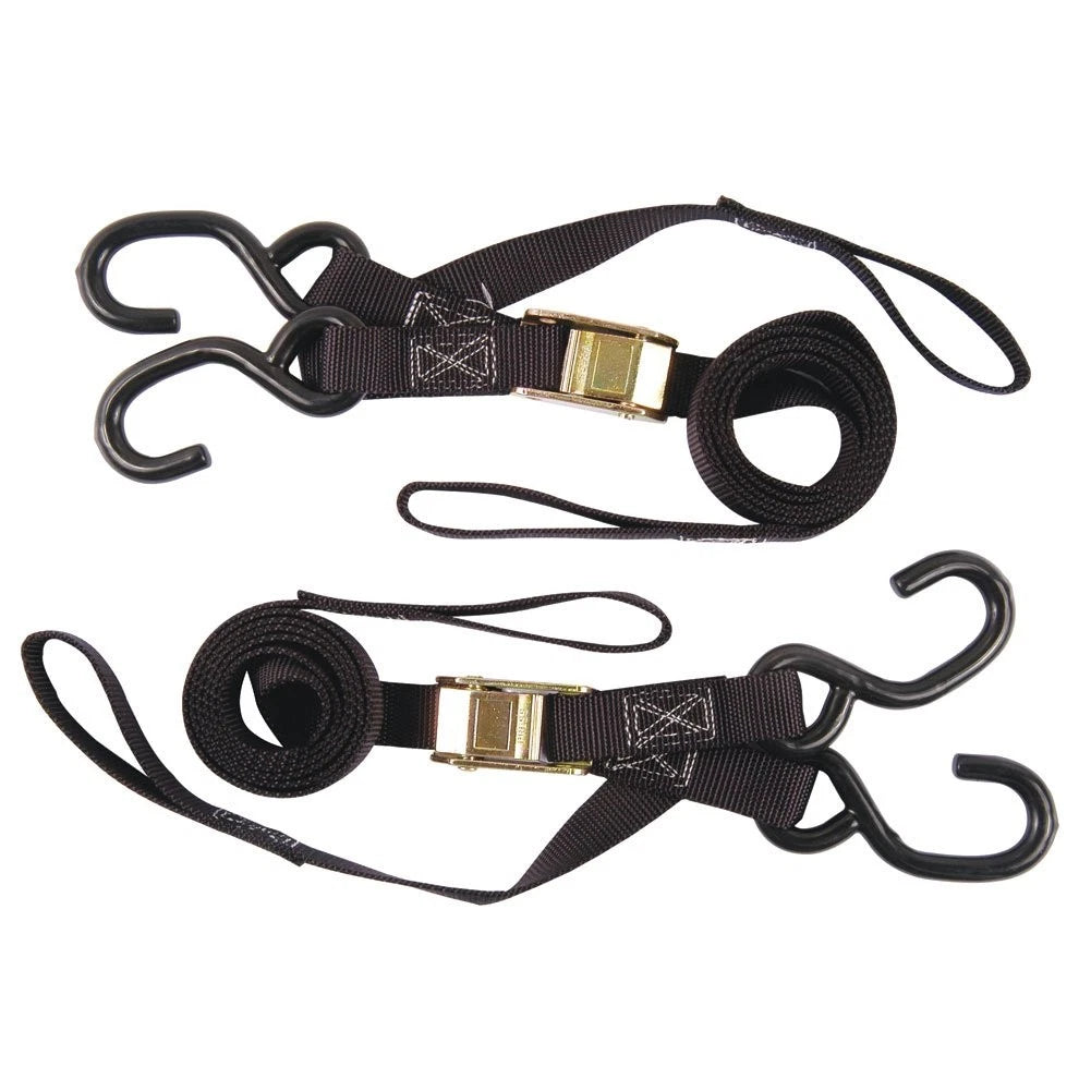 Rider Cargo Soft Loop/Buckle Tie Downs Black