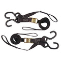 Rider Cargo Soft Loop/Buckle Tie Downs Black