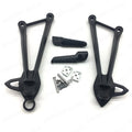 Rear Foot Peg Bracket Black Fits Kawasaki Ninja ZX6R 2009-2023 ZX10R 2008-2010