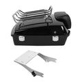 5.5'' Razor Trunk Backrest Two Up Mounting Rack Fit For Harley Touring 1997-2008