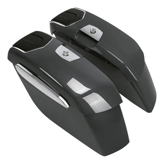 Saddlebag Speaker Cutouts Fit For Indian Roadmaster 2019-2025 Steel Gray
