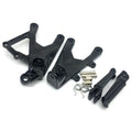 Black Driver Front Foot Peg Bracket Fit for Yamaha YZF R1/R1S/R1M 2015-2024 2025