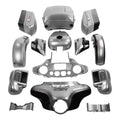 Fairings Bodywork Fit For Harley Electra Glide 14-24 Billet Silver / Vivid Black