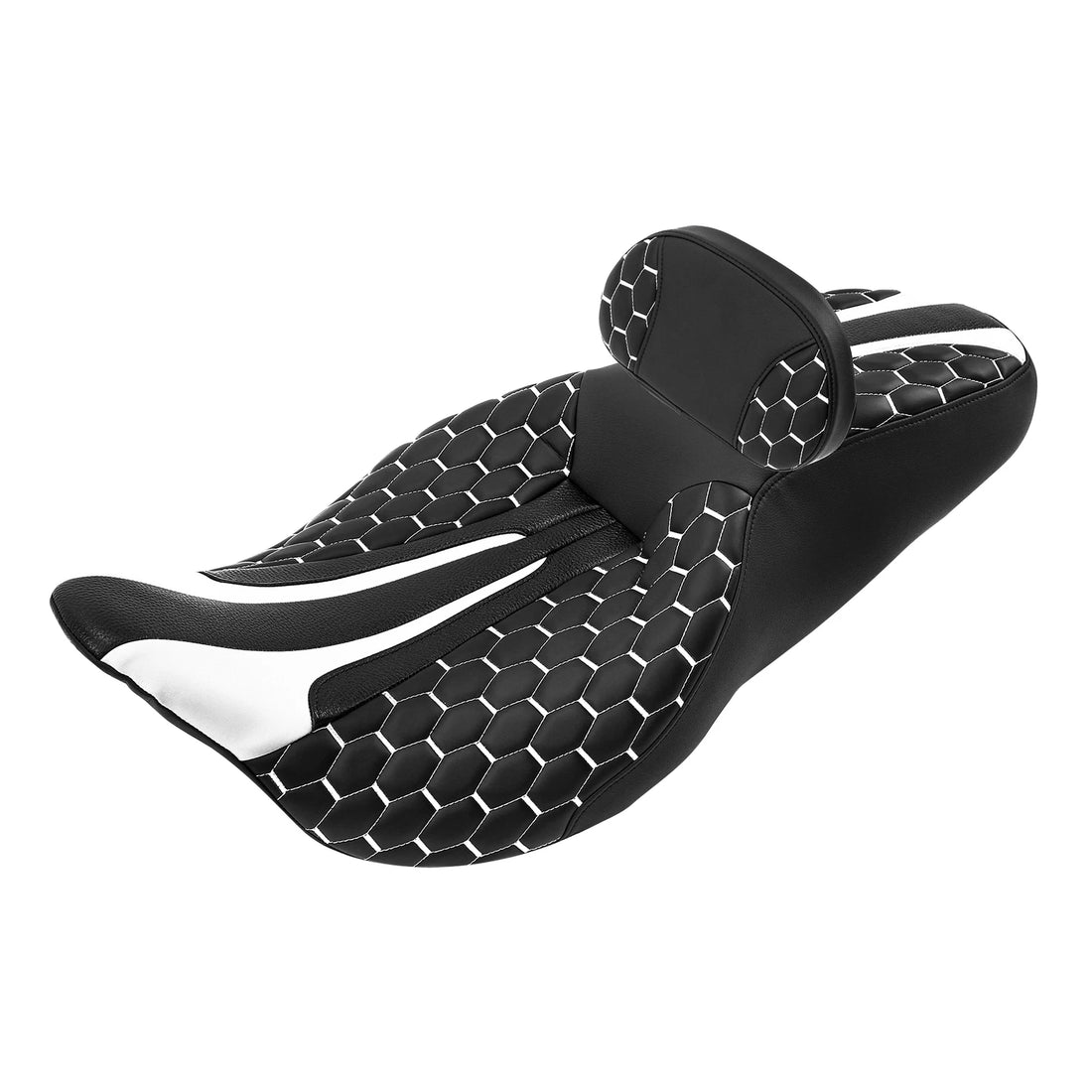 Driver Passenger Seat Rider Backrest Fit For Harley Electra Road Glide 2009-2023