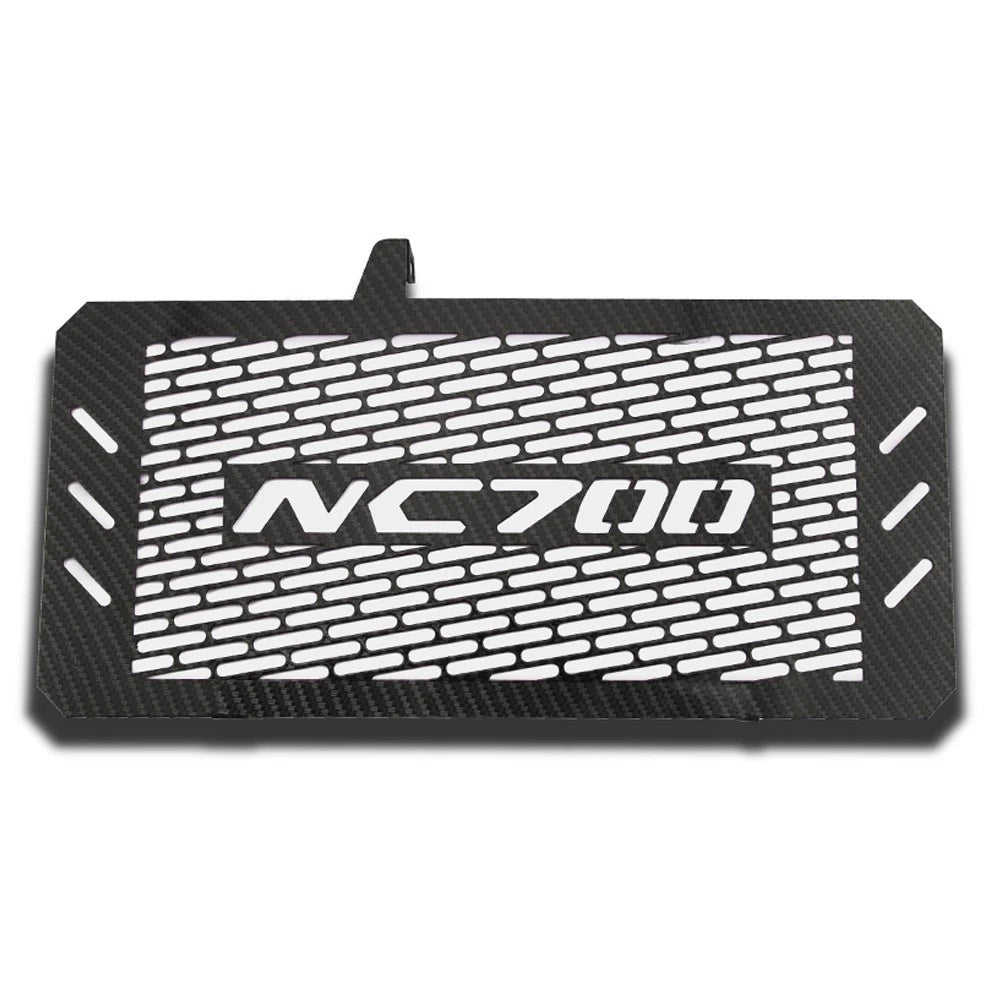 Honda NC700/S/X/SX Stainless Carbon Radiator Grill Guard Cover Fit For 2012-2019