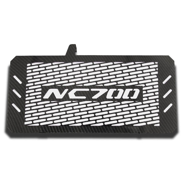 Honda NC700/S/X/SX Stainless Carbon Radiator Grill Guard Cover Fit For 2012-2019