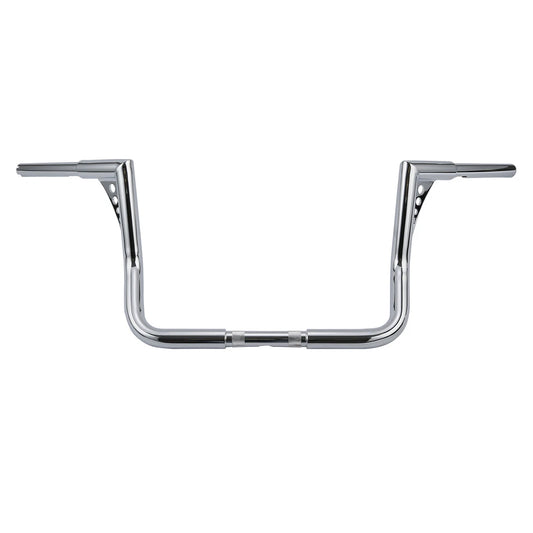12" Rise Ape Hanger 1-1/4" 1.25" Handlebar Fit For Harley Touring Baggers Chrome
