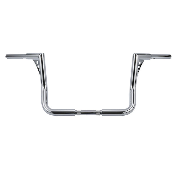 12" Rise Ape Hanger 1-1/4" 1.25" Handlebar Fit For Harley Touring Baggers Chrome
