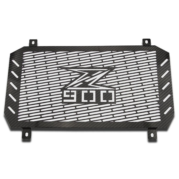 Carbon Fiber Texture Radiator Grille Cover Guard for Kawasaki Z900 2017-2019 18