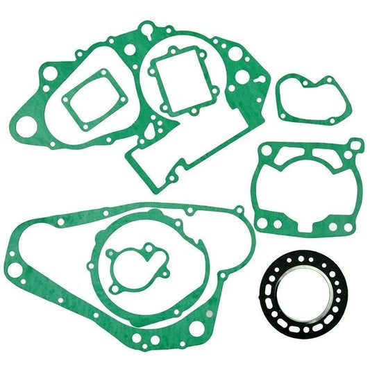 Engine Cylinder Top End Crankcase Cover Gasket Kit Set for Suzuki RM250 1990