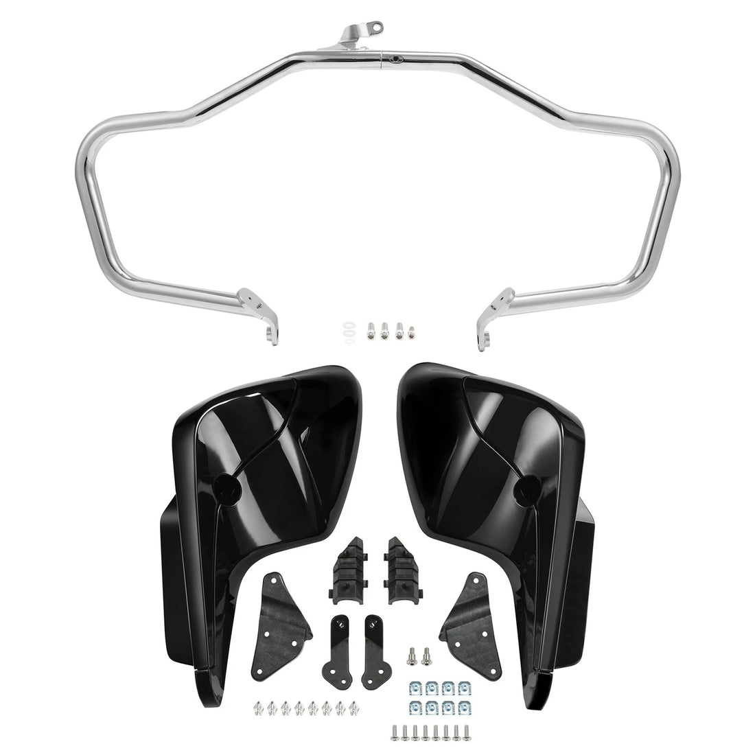 Engine Guard Bar Side Fairings Protection Fit For BMW R18 Transcontinental 21-25