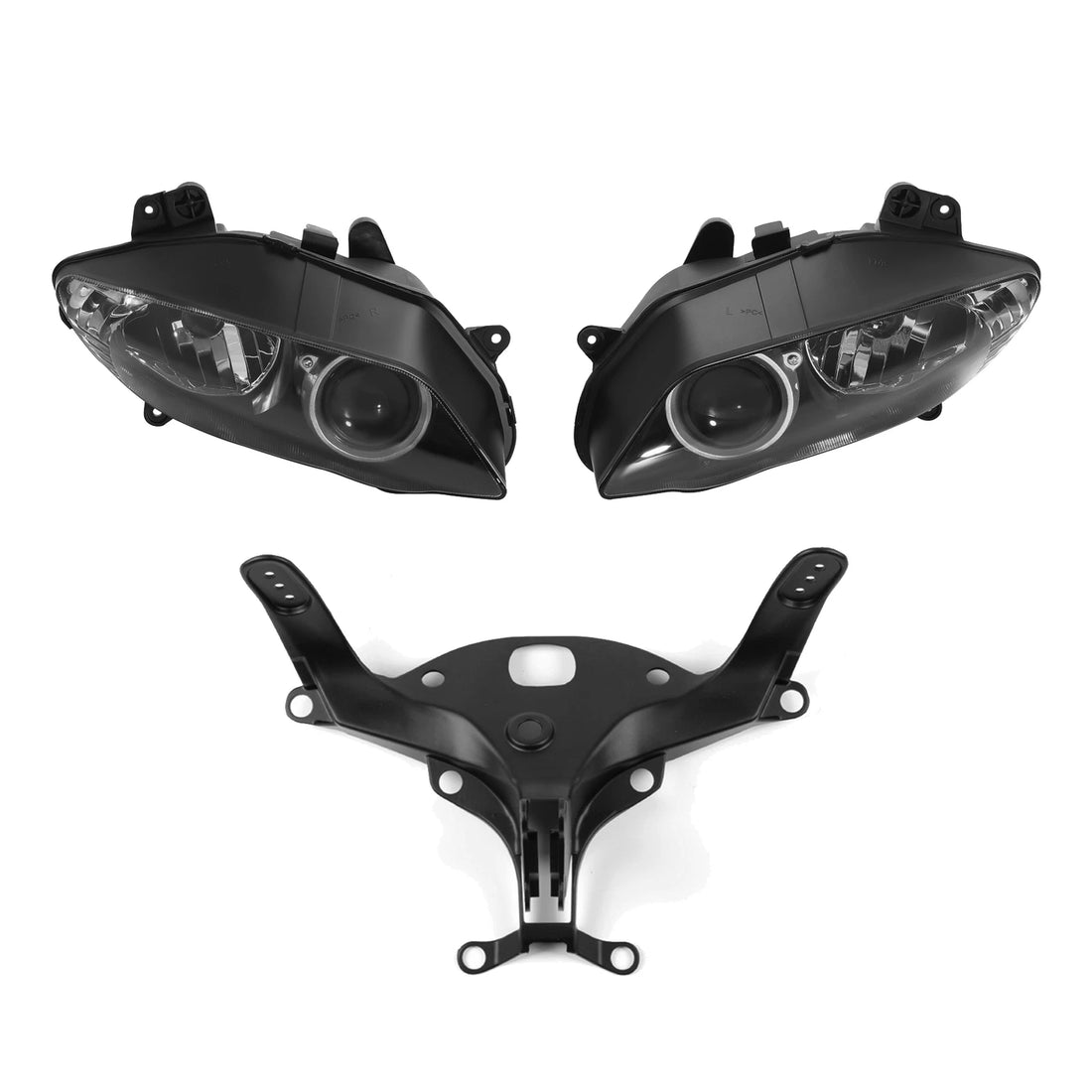 Fit For Yamaha Yzf R1 2004-2006 Headlight Assembly w/ Fairing Stay Bracket