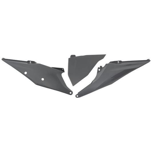 UFO Side Panels Non Vented Grey For KTM 250 XC 2019