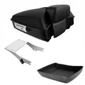 Matte Black Chopped Trunk Pad Mount Fit For Harley Touring Road King 1997-2008