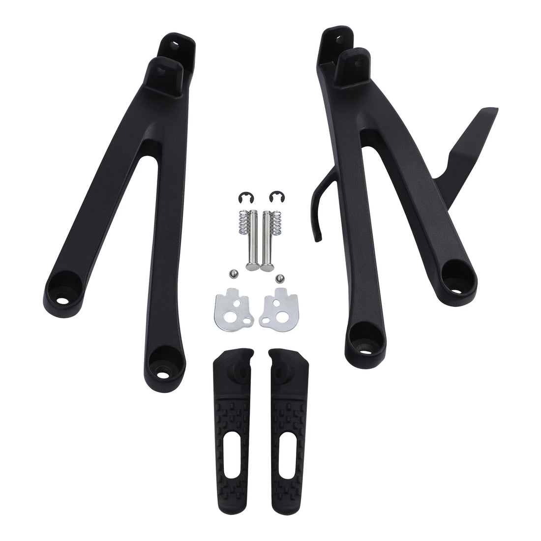 Rear Passenger Footpegs Pegs Bracket Fit For Honda CBR600RR 2007-2025 2023 2024