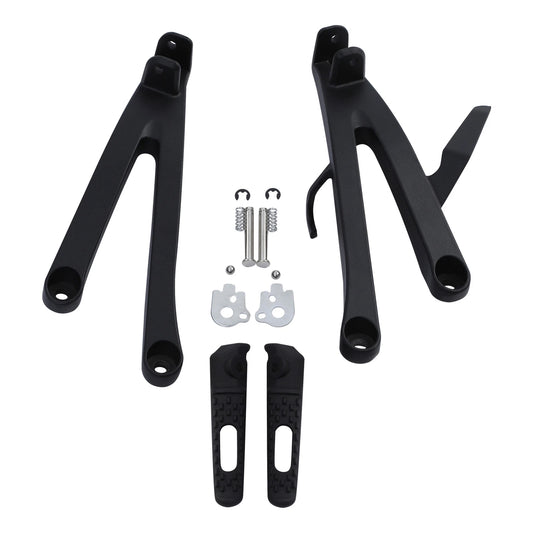 Rear Passenger Footpegs Pegs Bracket Fit For Honda CBR600RR 2007-2025 2023 2024