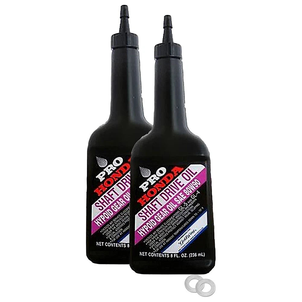 Tusk 2044120193c3d4-b04094 Drivetrain Oil Change Kit with Pro Honda Oil