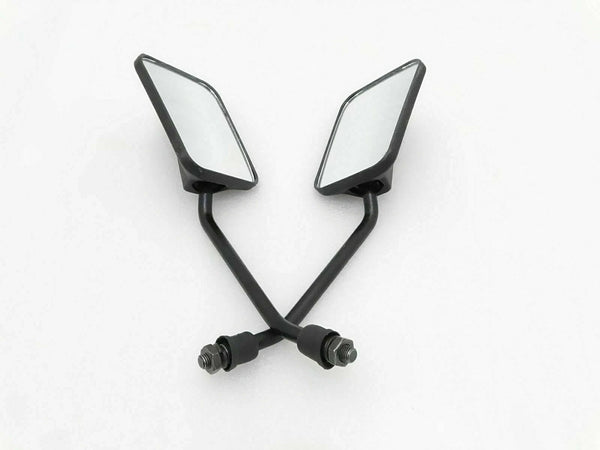 Fit For Vespa LML 4 Stroke Rear View Mirror Set Black