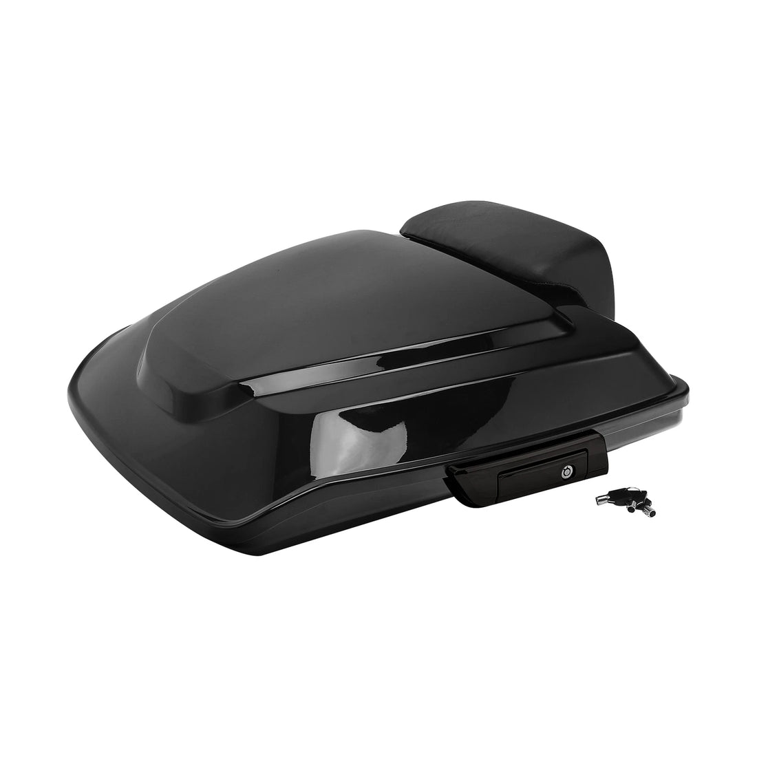 Black Razor Trunk Backrest Pad Fit For Harley Touring 2014-2024 23