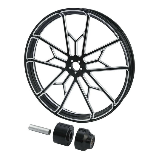 21" x3.5" Front Wheel Rim & Single Disc Hub Fit For Harley Road Glide 1997-2021
