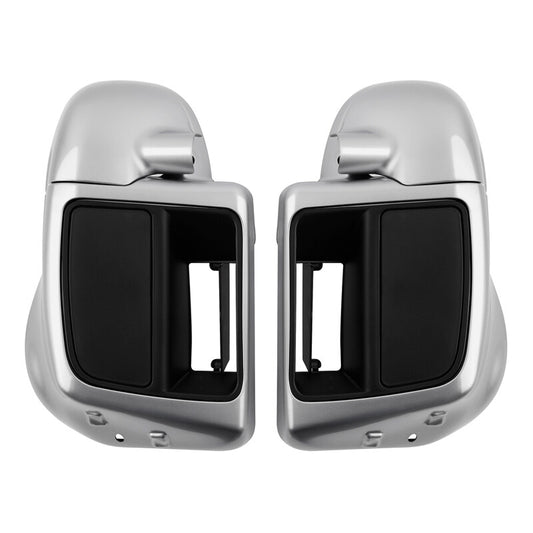 Lower Vented Fairings Fit For Harley Road Glide 2014-2023 Brilliant Silver Pearl