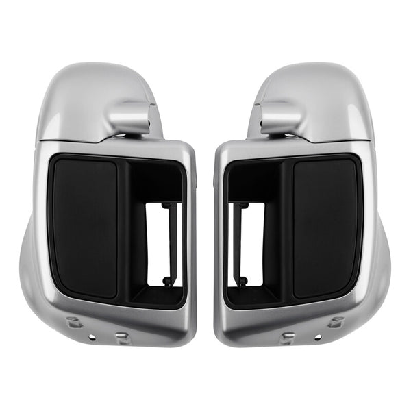 Lower Vented Fairings Fit For Harley Road Glide 2014-2023 Brilliant Silver Pearl