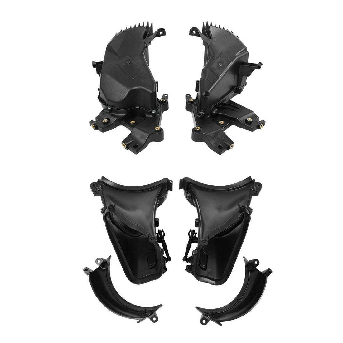 Black Fairing Storage Glove Box Air Duct For Harley Road Glide Fltrx 2015-2023