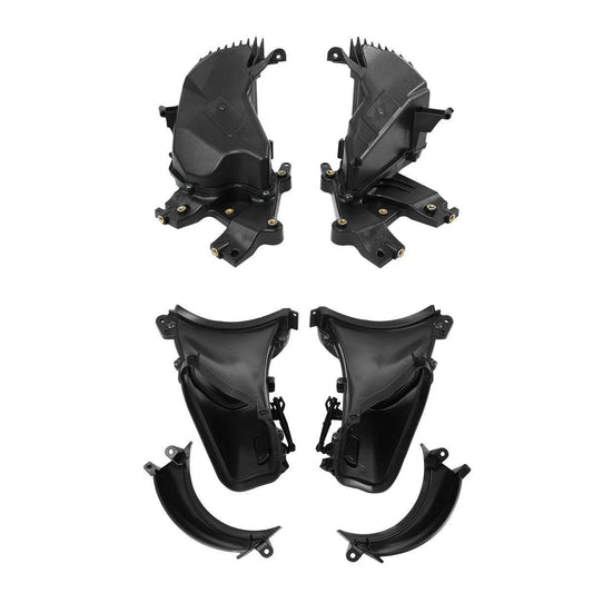 Black Fairing Storage Glove Box Air Duct For Harley Road Glide Fltrx 2015-2023