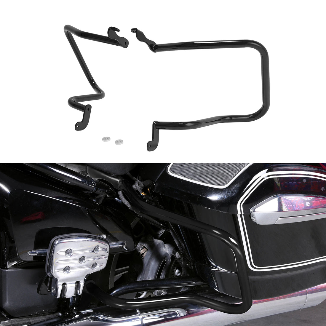 Saddlebags Engine Guard Highway Crash Bar Fit For BMW R18 Transcontinental 21-25
