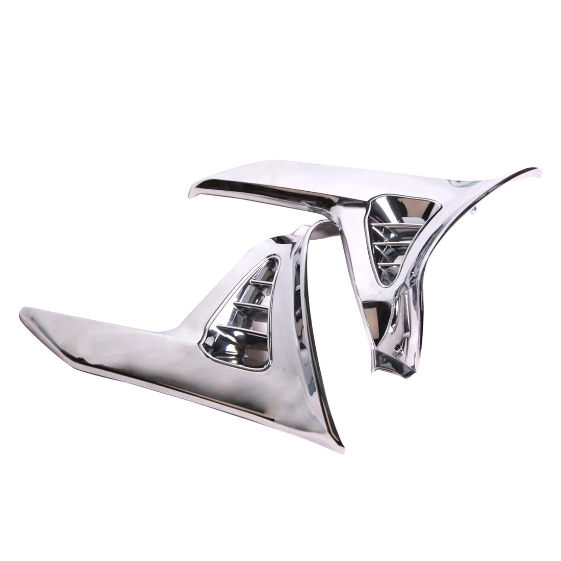 Chrome Saddlebag Scuff Covers Trims Fit For Honda Goldwing GL1800 2001-2011 US
