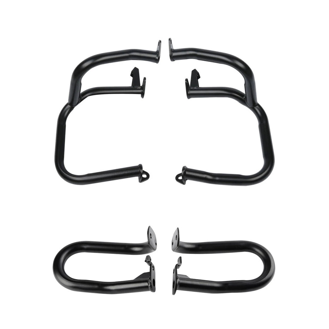 Front&Rear Engine Guard Highway Crash Bar Fit For Honda Goldwing GL1800 01-17