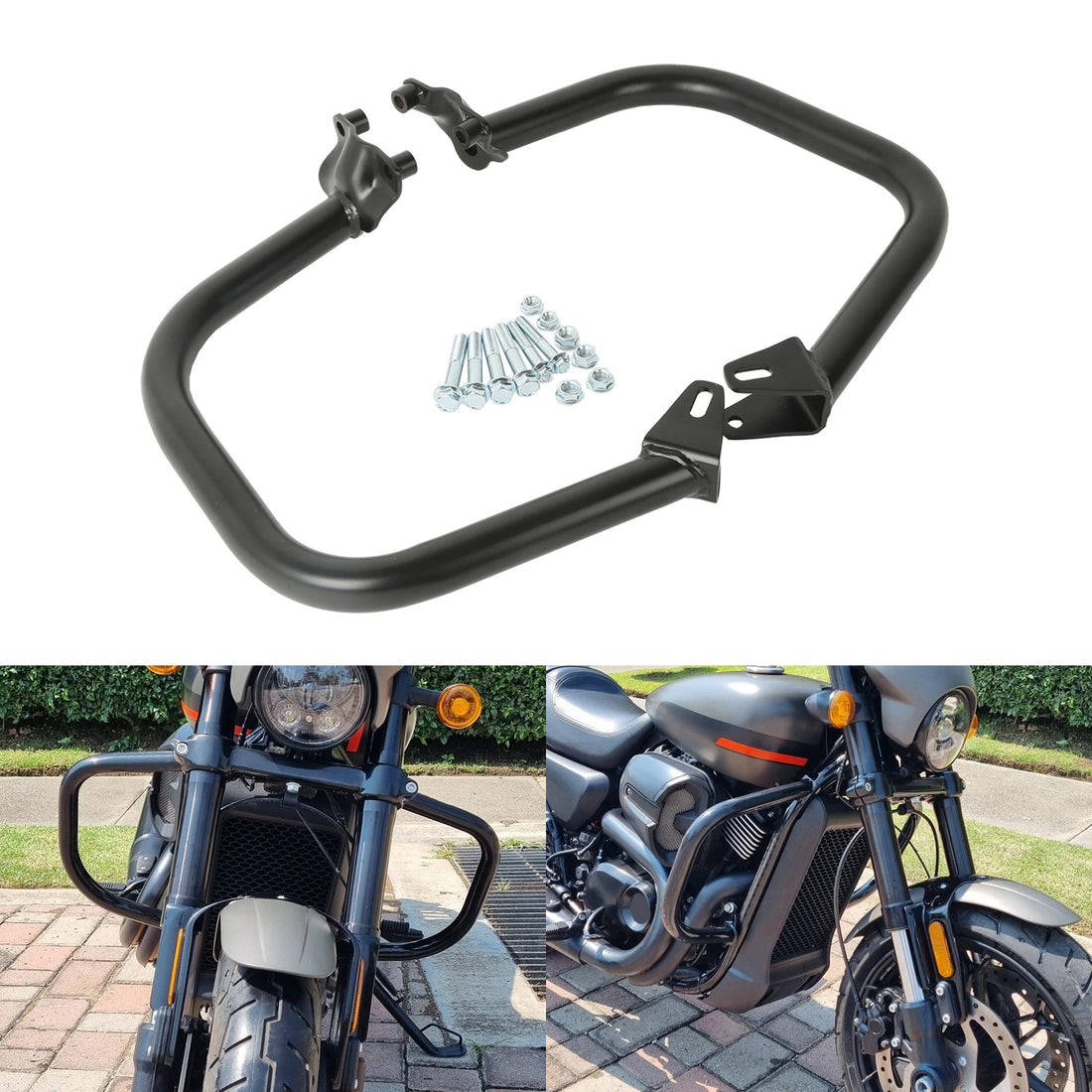 Engine Guard Crash Bars Protection Fit For Harley Street 500 750 XG750 500 15-21