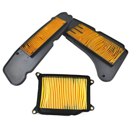 1st 2nd Motorcycle Crankcase Air Filter For Yamaha YP400 Majesty 2004-2014