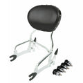Chrome 12" Sissy Bar Backrest Mount Spools Fit For Indian Springfield 2014-2022