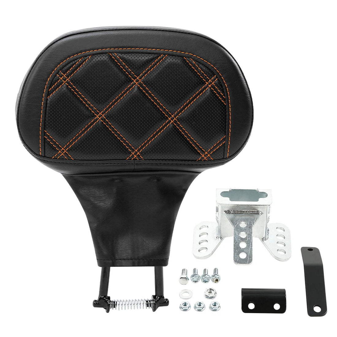 Driver Backrest Pad Fit For Harley Touring Street Glide Cvo Road Glide 1988-2023