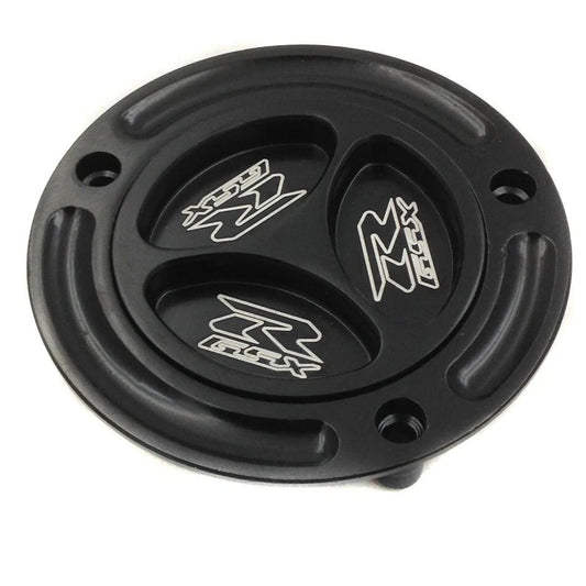 Black Keyless Fuel Caps Fit Suzuki GSXR600/750/1000 2004-2016 GSX1300R 2008-2016