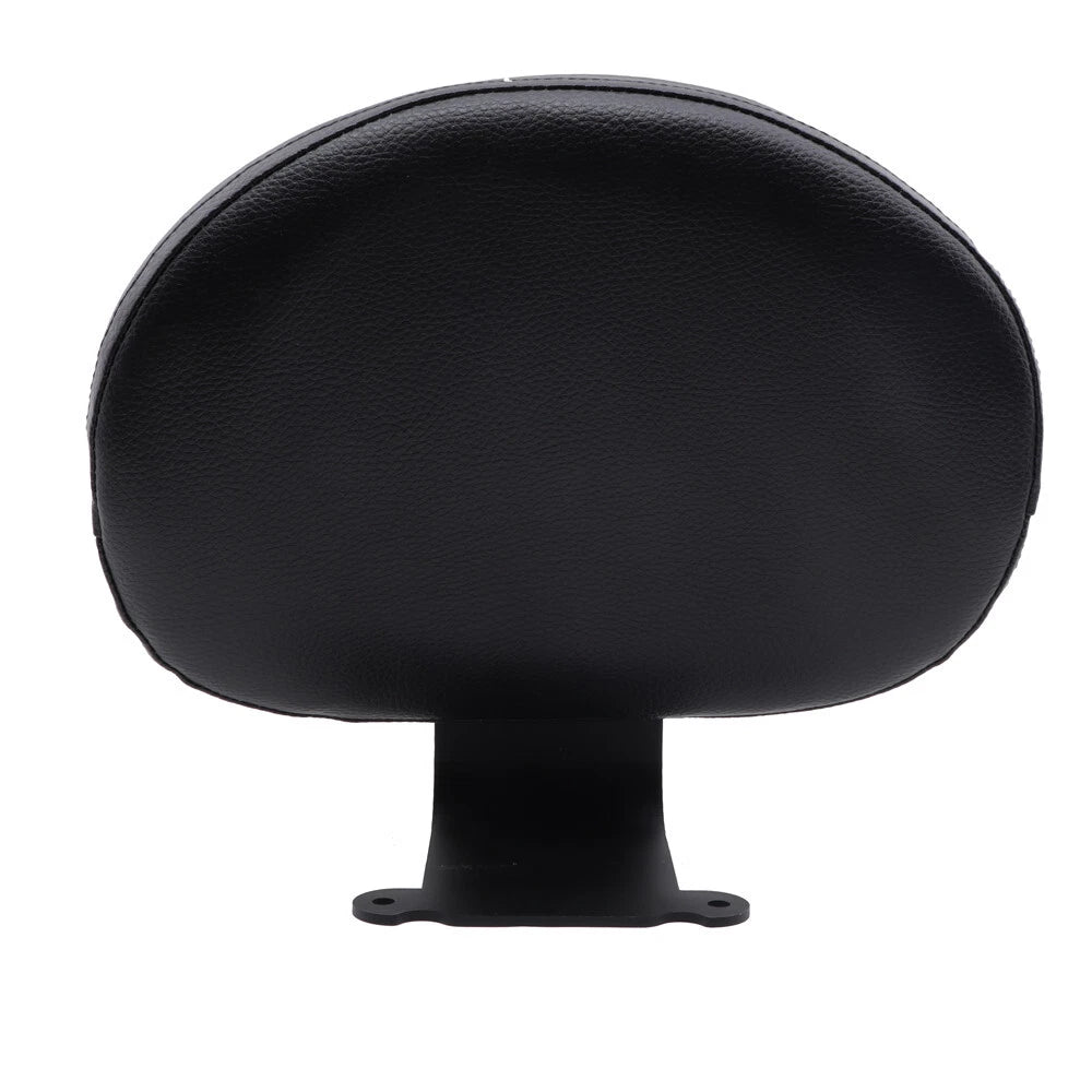 Black Driver Rider Backrest Cushion Pad For Honda Shadow VT400 VT750 1997-2003